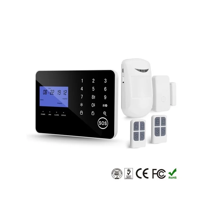 Alarma GSM / Fijo Rele Tactil GSMF-22N