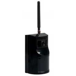 Alarma Foto Express E3a a pilas con antena color Negro