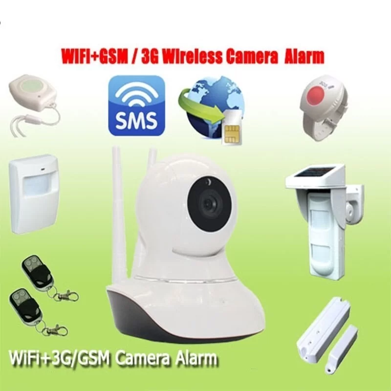 Alarma GSM Camara IP HD 1280x720p 
