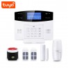 Alarma Inteligente WIFI / GSM / Fijo TUYA TU-GW04 + sensor vibraciones gratis!
