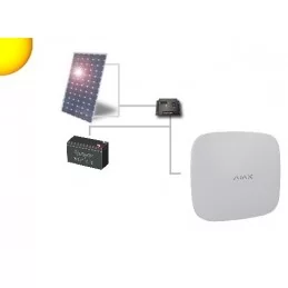 Kit solar Alarma Ajax HUB